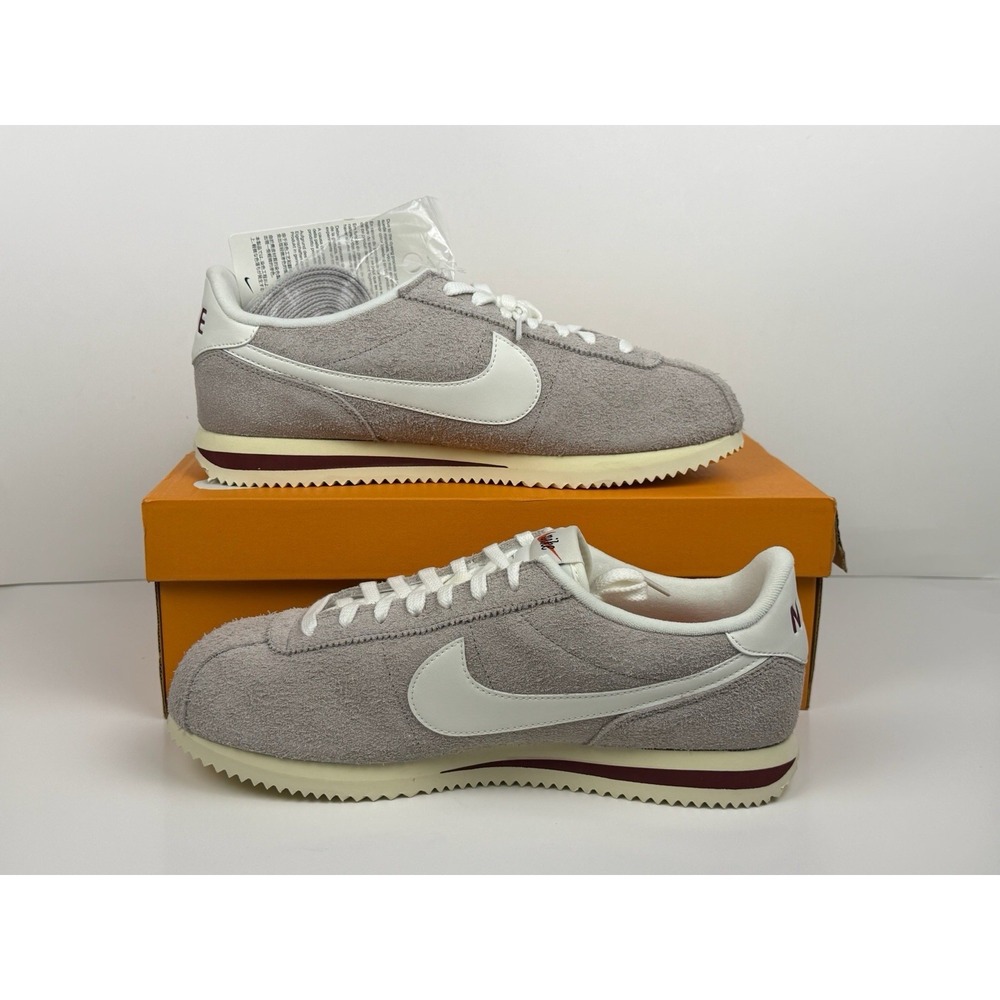 Nike Cortez SE Sneakers Men's Size 9‎ College Grey/ Sail HF3142-001 - Picture 2 of 5